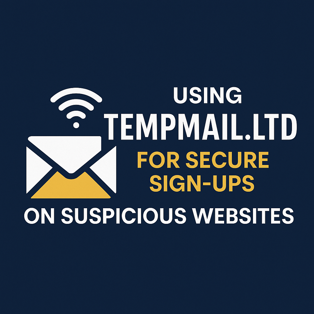 Using TempMail.ltd for Secure Sign-Ups on Suspicious Websites